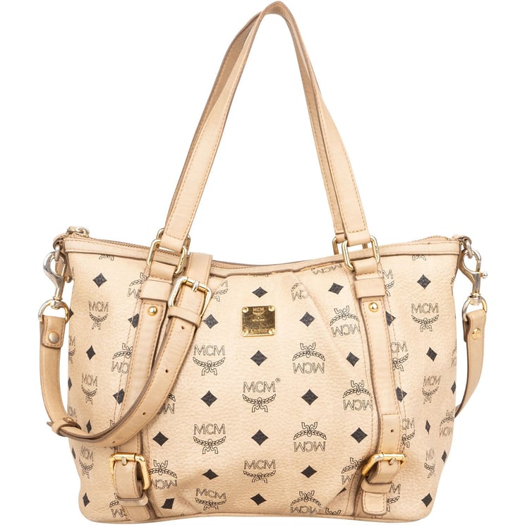 MCM MCM Monogram Visetos Satchel Tote Handbag