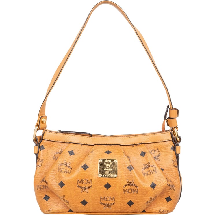 MCM MCM Monogram Visetos Small Shoulder Bag