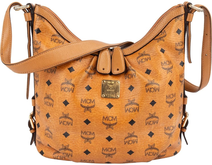 MCM MCM Monogram Visetos Hobo Crossbody Bag