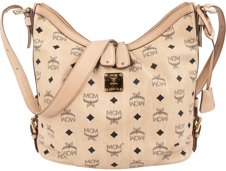 MCM MCM Monogram Visetos Hobo Crossbody Bag