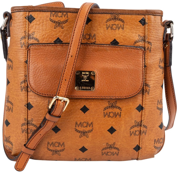 MCM MCM Monogram Visetos Small Crossbody Bag