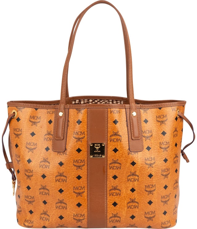 MCM MCM Monogram Visetos Liz Shopper Shoulder Bag