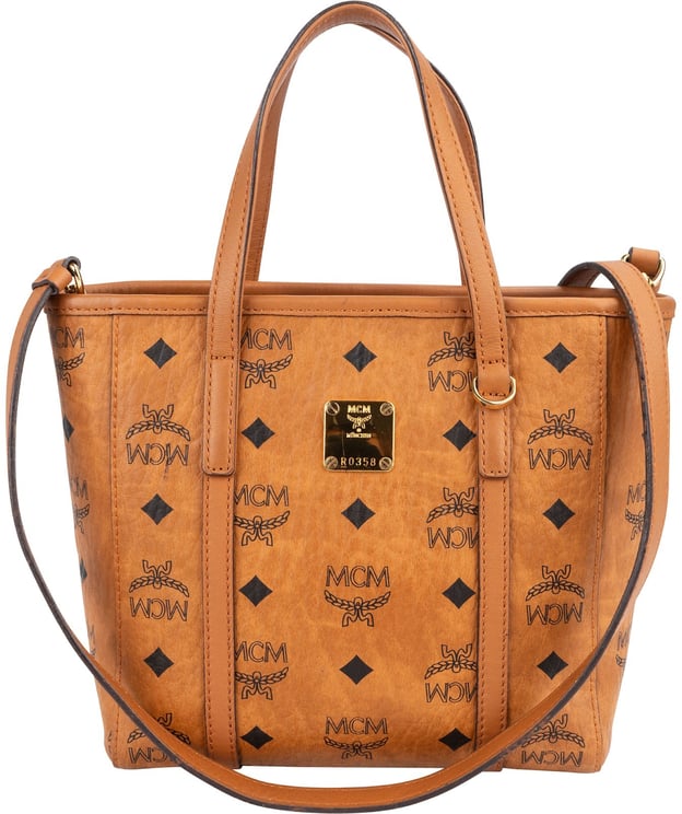 MCM MCM Monogram Visetos Aren Mini Crossbody Handbag