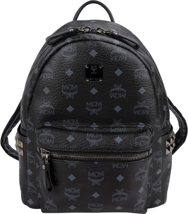 MCM MCM Monogram Visetos Stark Side Studs Small Backpack