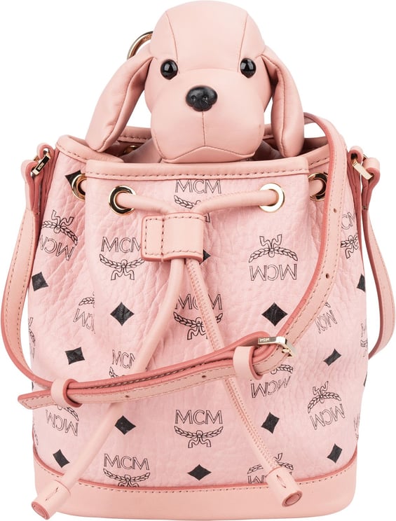 MCM MCM Monogram Visetos Puppy Mini Drawstring Crossbody Bag
