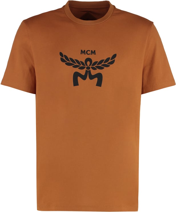 MCM Cotton crew-neck T-shirt