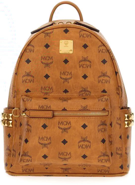 MCM Mcm Printed synthetic leather Stark backpack