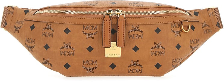 MCM Mcm Printed synthetic leather belt bag