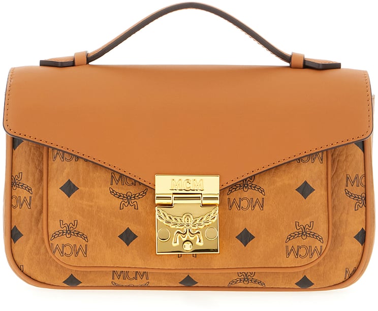 MCM Mcm Printed synthetic leather handbag