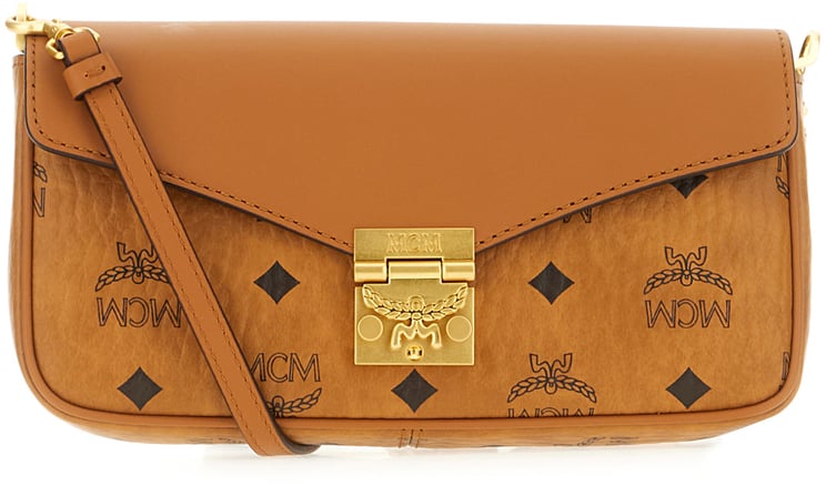 MCM Mcm Printed canvas crossbody bag