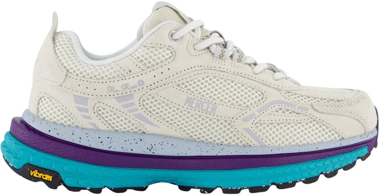 Mercer Amsterdam Dames The Re-Run Vibram Grijs/Blauw