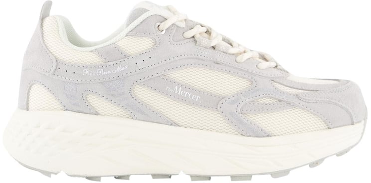Mercer Amsterdam Heren The Re-Run Max Suede Grijs