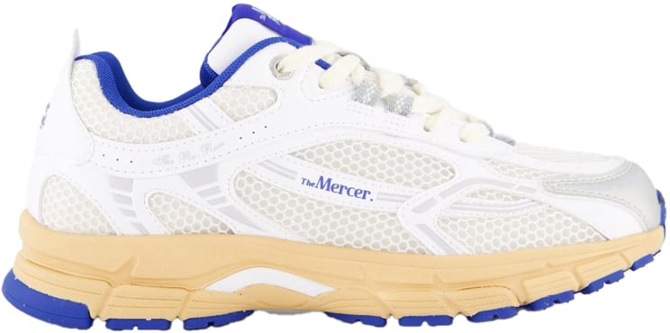Mercer Amsterdam Dames The Re-Run Grape Wit/Blauw