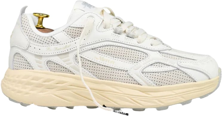 Mercer Amsterdam Mercer The Re-run Max Perforated Sneakers Off White Me253009