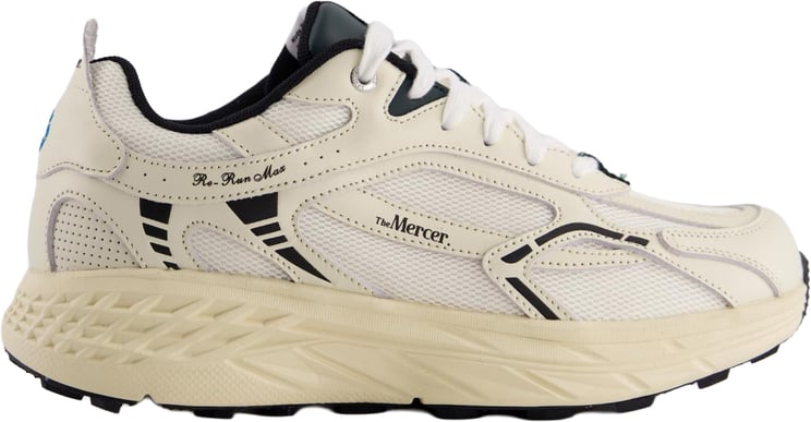 Mercer Amsterdam Heren The Re-Run Max Nappa Wit