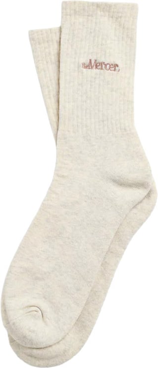 Mercer Amsterdam Mercer Amsterdam - The Mercer Classic Sock - MEAC261001 - 102 Off White