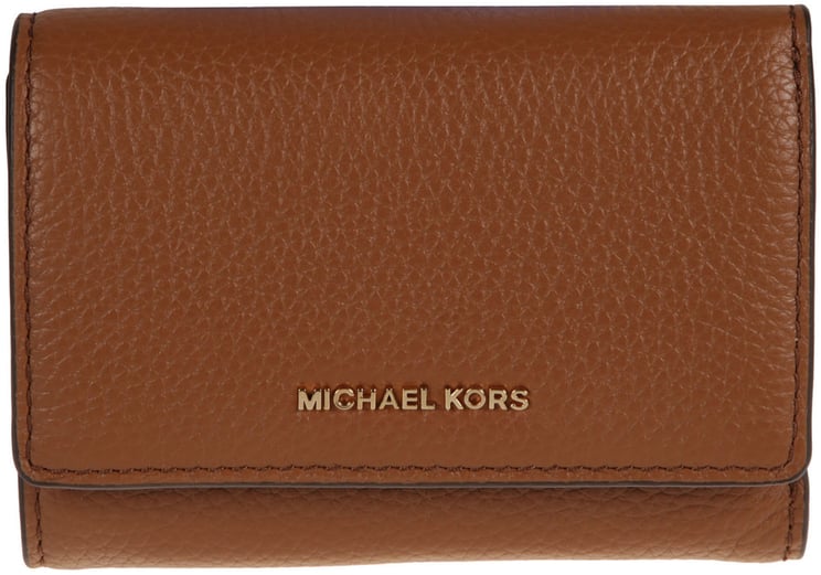 Michael Kors Medium Trifold Wallet Brown