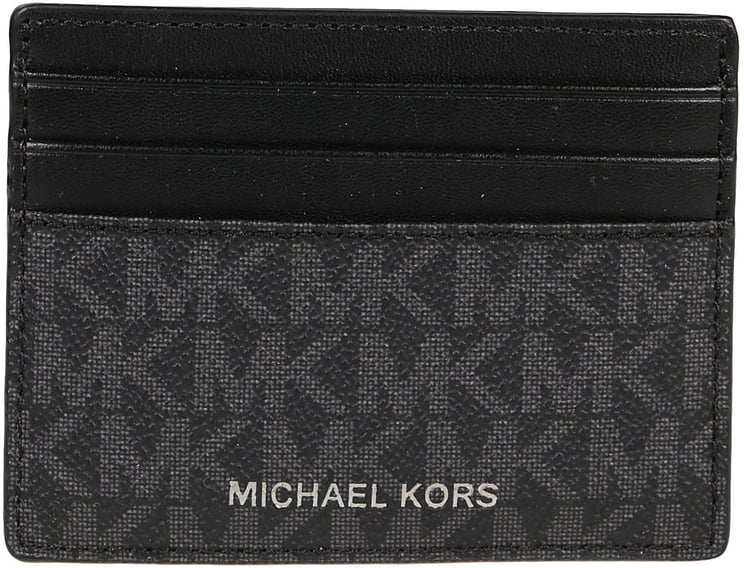 Michael Kors Greyson Credit Card Holder Black