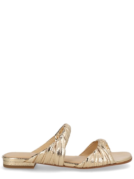 Michael Kors Kiana Metallic Goat Leather Sandals