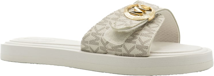 Michael Kors Signature Logo Slide Sandaal