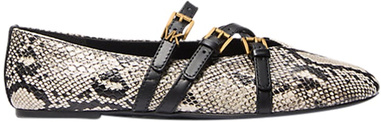 Michael Kors Flat Shoes Natural
