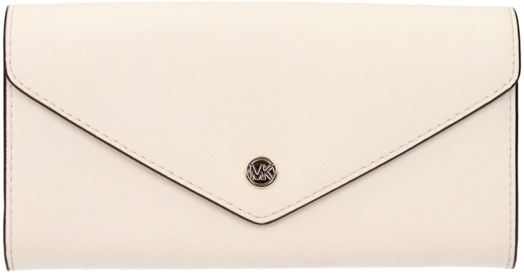 Michael Kors Michael Kors Beige Leather Wallet