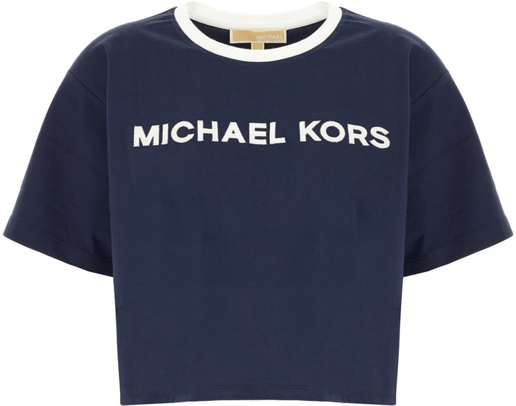 Michael Kors Michael Kors Navy blue cotton t-shirt