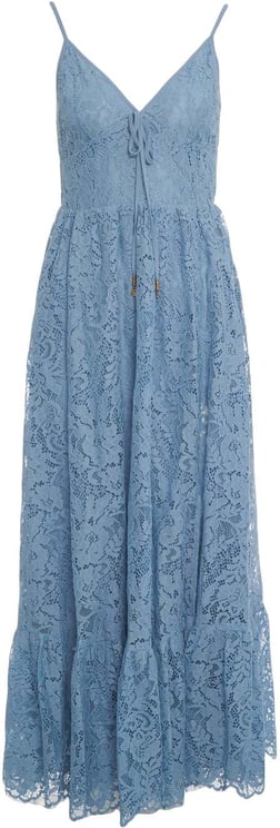 Michael Kors Lace maxi dress with floral pattern