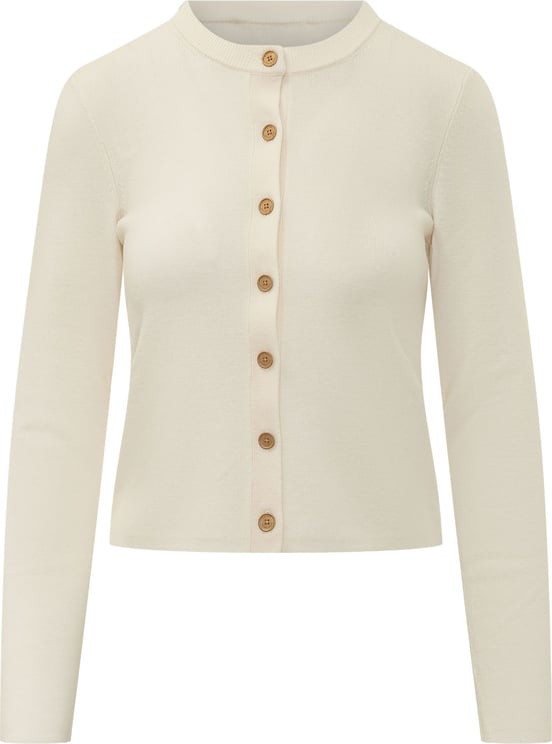 Michael Kors Cardigan Corto con Chiusura a Bottoni