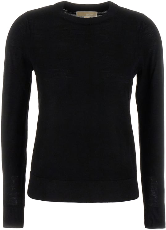Michael Kors Michael Kors Black stretch wool blend sweater
