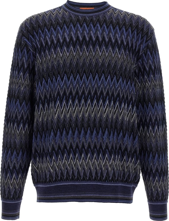 Missoni Missoni Blue Wool Cardigan