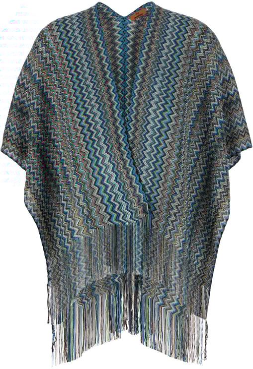 Missoni Missoni Embroidered viscose blend cape