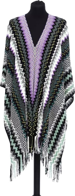 Missoni Missoni Multicolor Wool Women Poncho