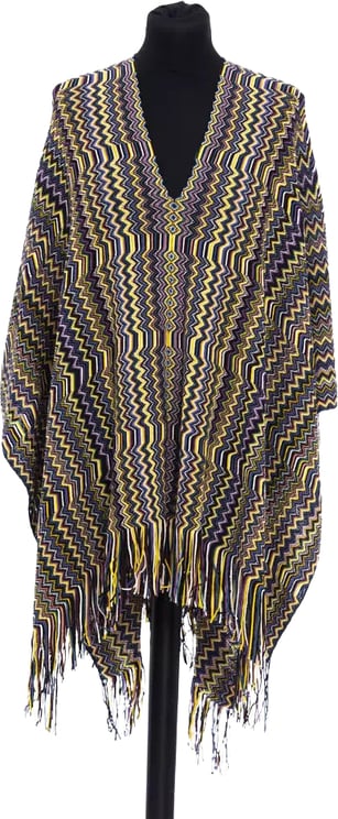 Missoni Missoni Multicolor Wool Women Poncho