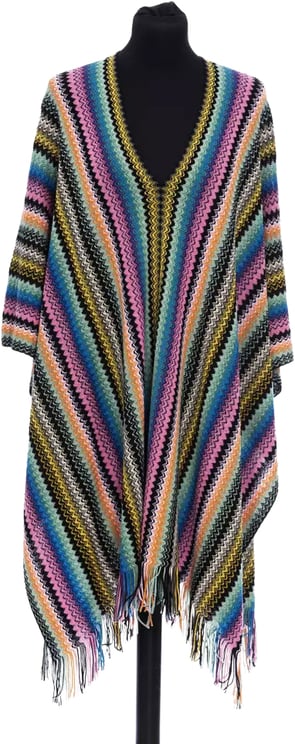 Missoni Missoni Multicolor Wool Women Poncho