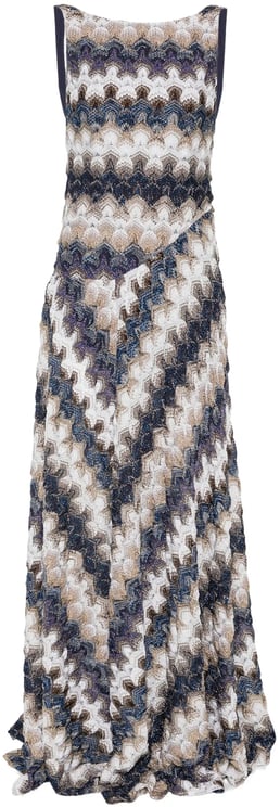 Missoni Dresses Multi Blue White