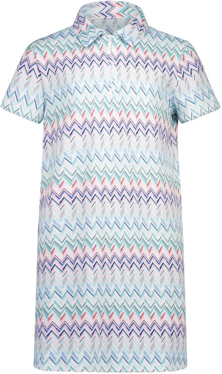 Missoni Missoni Kinder Meisjes Jurk In Turquoise