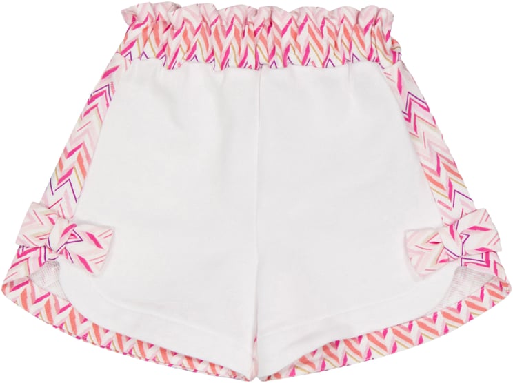 Missoni Missoni Baby Meisjes Shorts In Wit