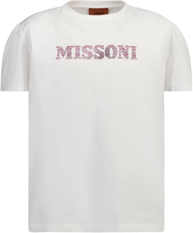 Missoni Missoni Kinder Meisjes T-Shirt In Wit