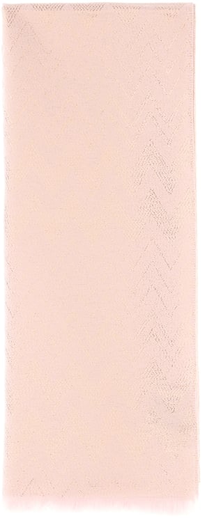 Missoni Missoni Pink viscose blend scarf