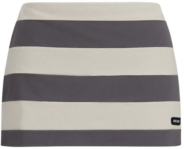 Miu Miu Miu Miu Multicolor Cotton Mini Skirt