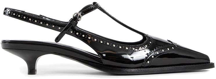 Miu Miu Miu Miu Leather Slingback Pumps