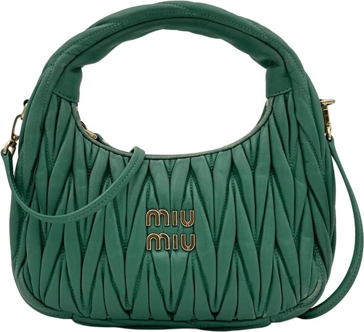 Miu Miu Miu Miu Small Wander - Green