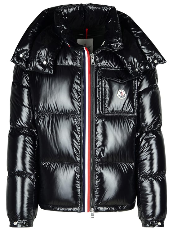 Moncler 'Montbeliard' Black Nylon Down Jacket