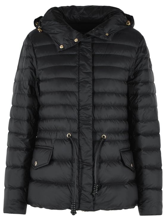 Moncler 'Raies' Black Polyamide Down Jacket