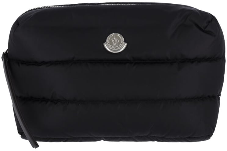 Moncler Black Caradoc Quilted Padded Pouch
