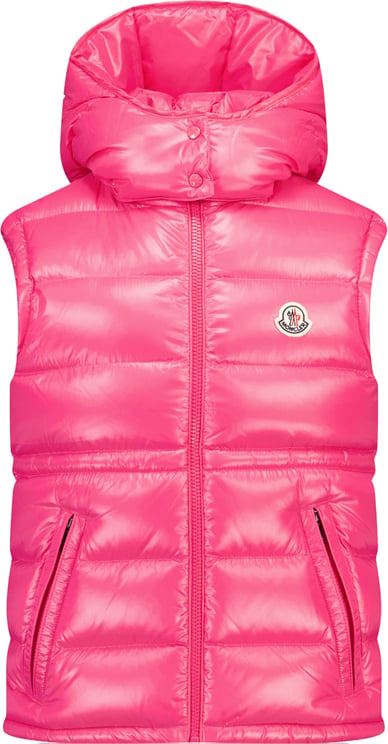 Moncler Moncler Ania Kinder Meisjes Bodywarmer In Fuchsia