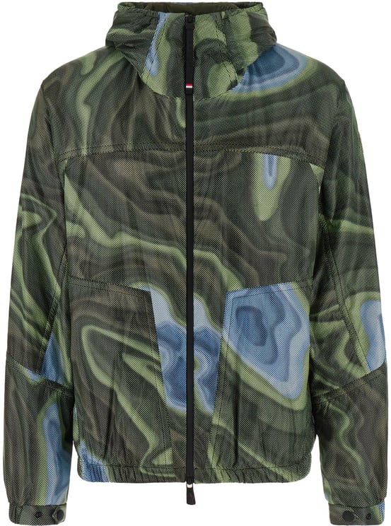 Moncler Moncler Grenoble Printed polyester Peyrus k-way