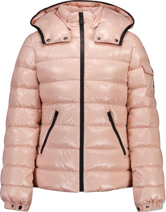 Moncler Moncler Bady Kinder Meisjes Winterjas In Licht Roze