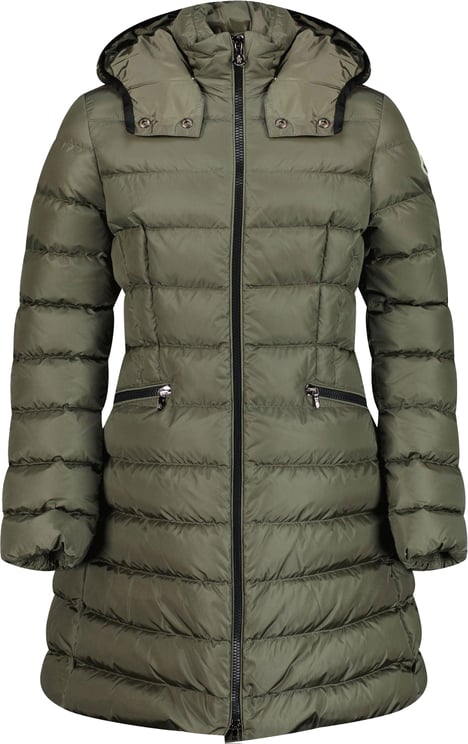 Moncler Moncler Charpal Meisjes Winterjas Olijf Groen